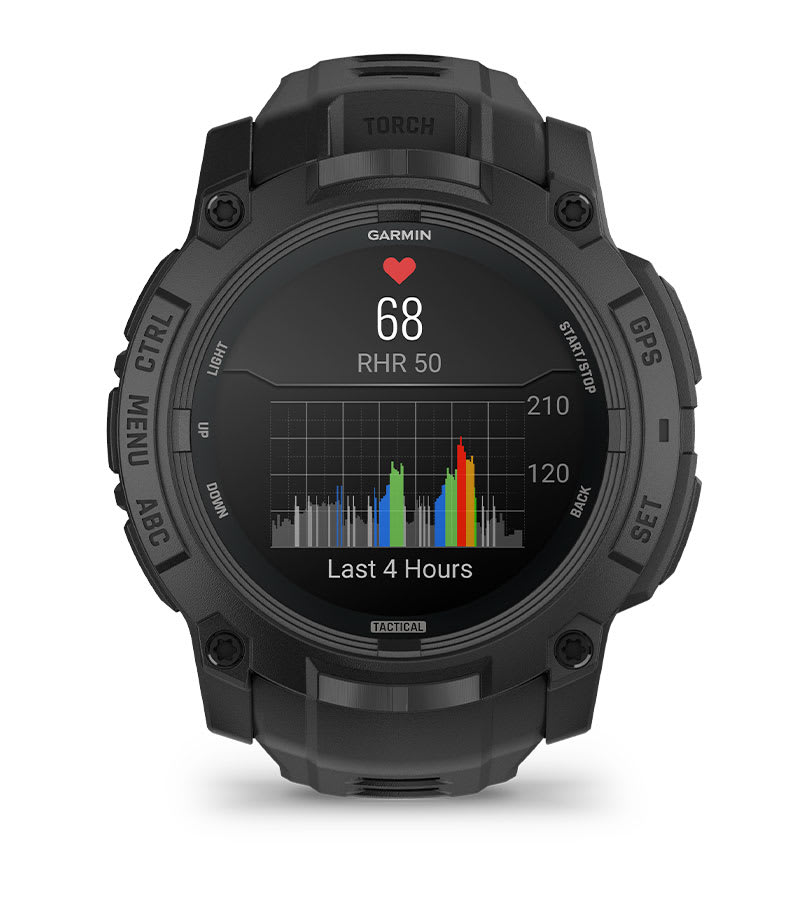 Instinct 3 – 50 mm, AMOLED, Tactical Edition
